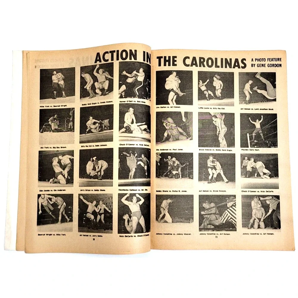 WRESTLING NEWS JUNE - JULY 1974 -‎ N.W.A. EAST ED/ ANDRE THE GIANT / JACK BRISCO